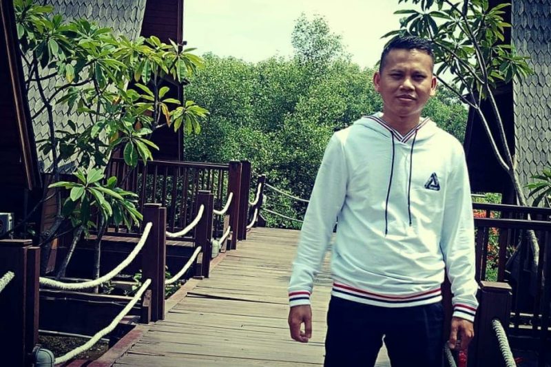 Freddy Sianturi, pria muda dari Kota Medan yang juga seorang ‘Pelayan Tuhan’ yang setia. (Foto : Instagran @freddysianturi_)