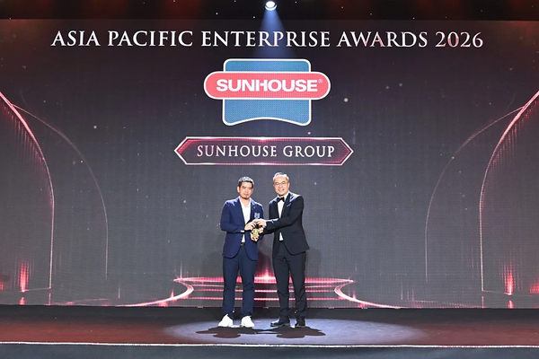 Bertransformasi dari Merek Nasional Vietnam Menjadi Pemain Regional: SUNHOUSE Raih Penghargaan APEA Corporate Excellence Dua Tahun Berturut-turut