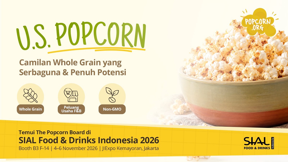 Mengenal U.S. Popcorn, Camilan Biji-Bijian Utuh yang Sehat, Serbaguna dan Penuh Potensi